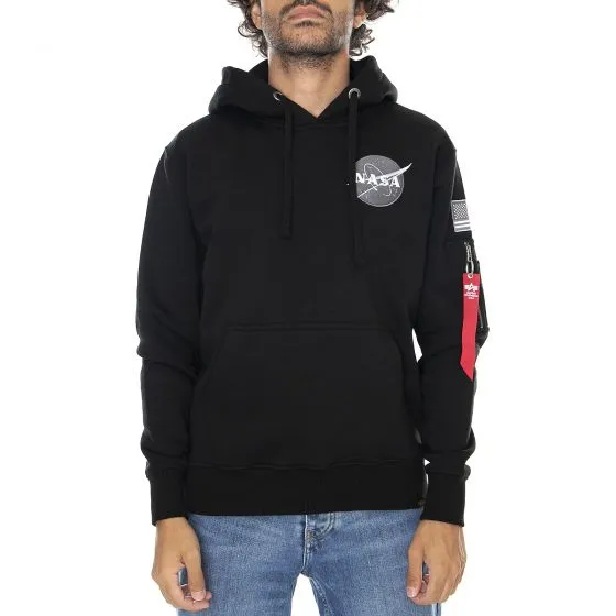 Alpha Industries Space Shuttle Black Hoody 