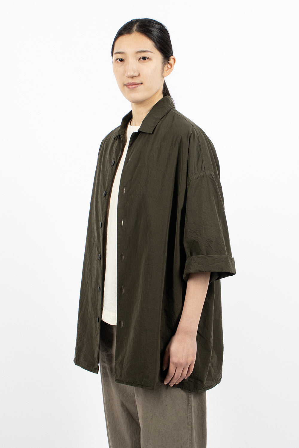 April Shirt Dark Khaki