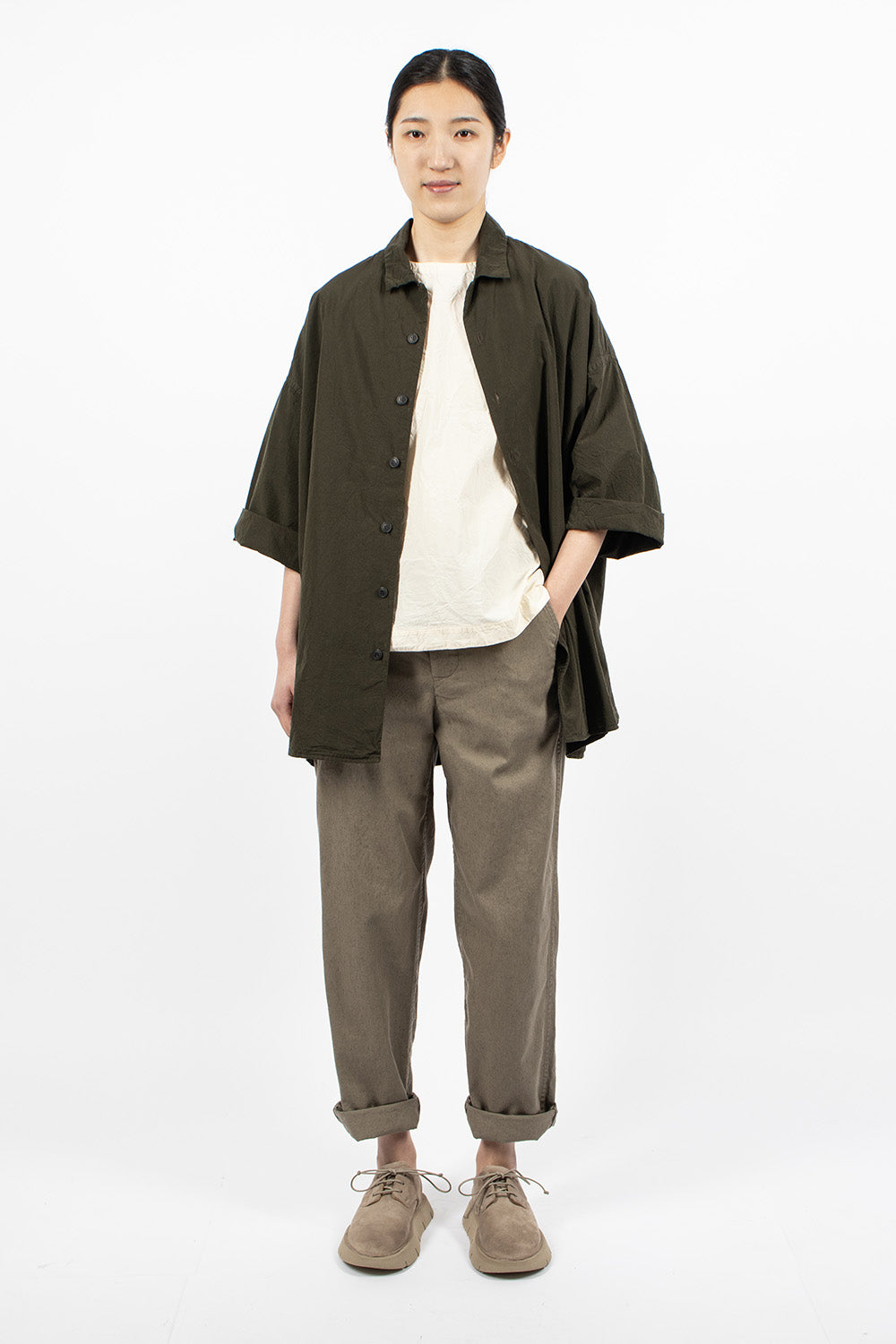 April Shirt Dark Khaki