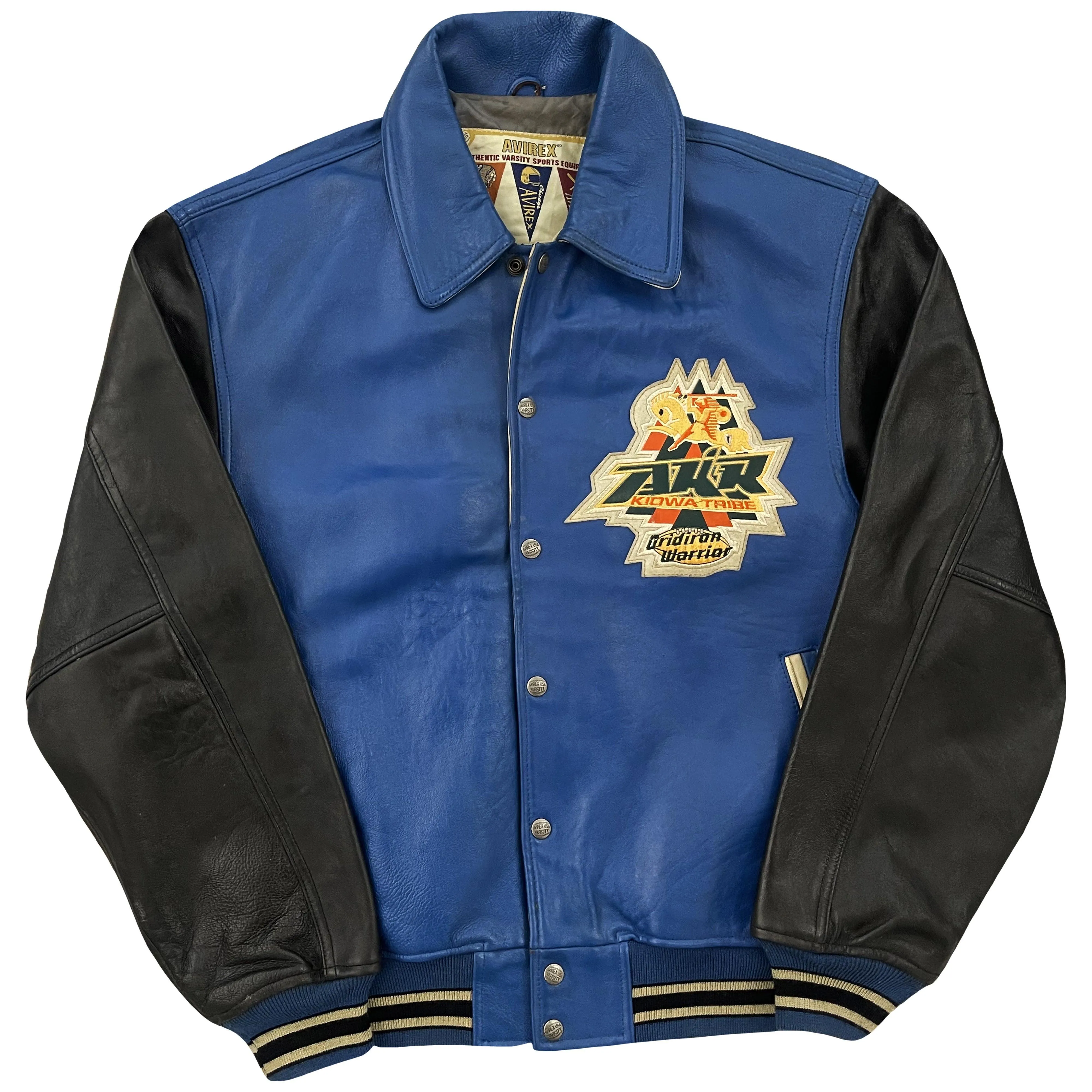 Avirex Leather Varsity Jacket