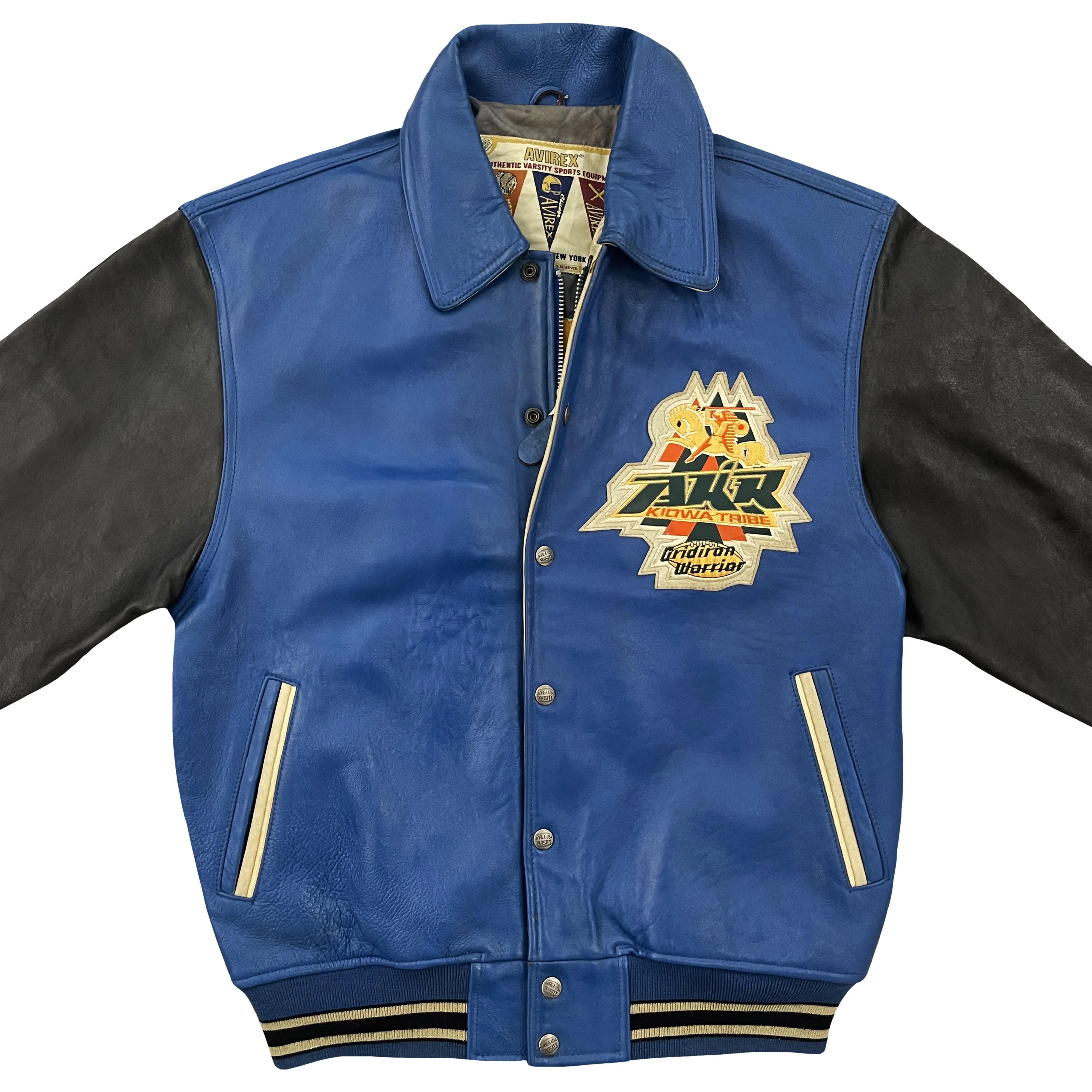 Avirex Leather Varsity Jacket