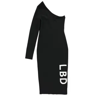 Bar Iii Womens Lbd Asymmetrical Sweater Dress