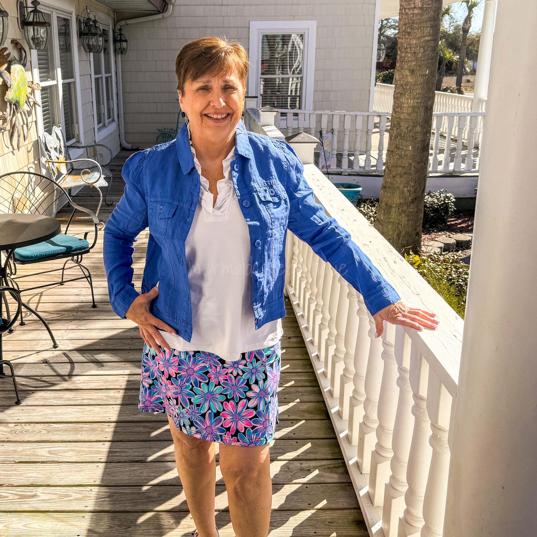 Beachtime Travel Jacket in Blue