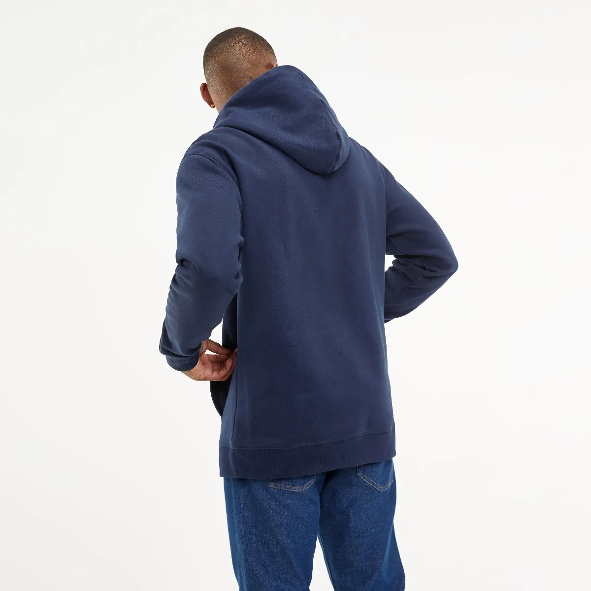 Blue Fleece Embroidered Hoody | Sweatshirts & Hoodies | Tommy Hilfiger