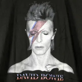 Bowie Aladdin Sane on Black