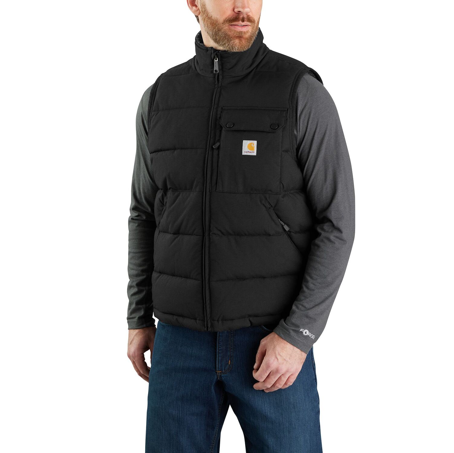 Carhartt Men's Montana Loose Fit Insulated Jacket in Black