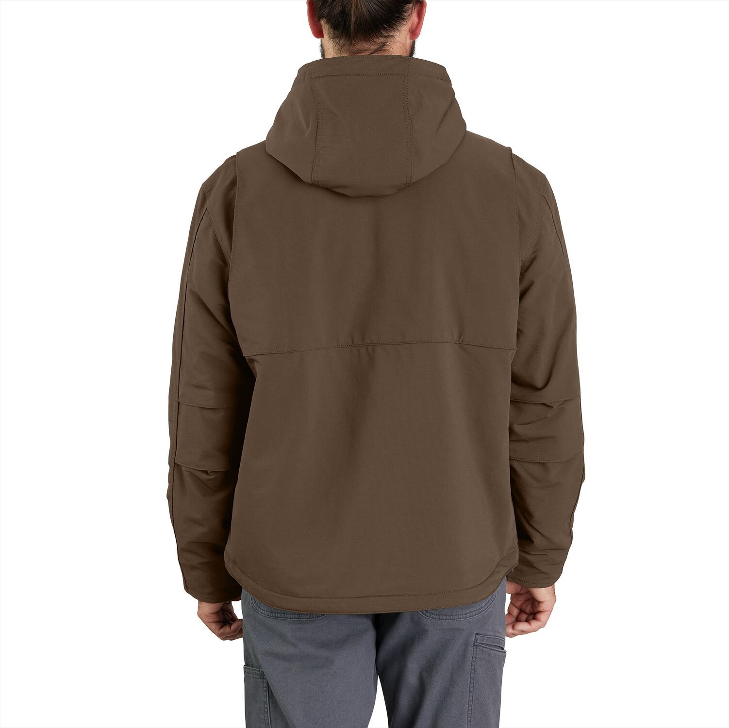 Carhartt Men's Super Dux Full Swing Insulated Tech Jacket in Coffee