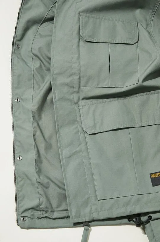 Carhartt WIP jacket Holt Jacket men's green color I032979.1YFXX