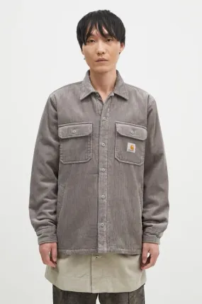 Carhartt WIP shirt jacket Whitsome Shirt Jac gray color I028827.29KXX