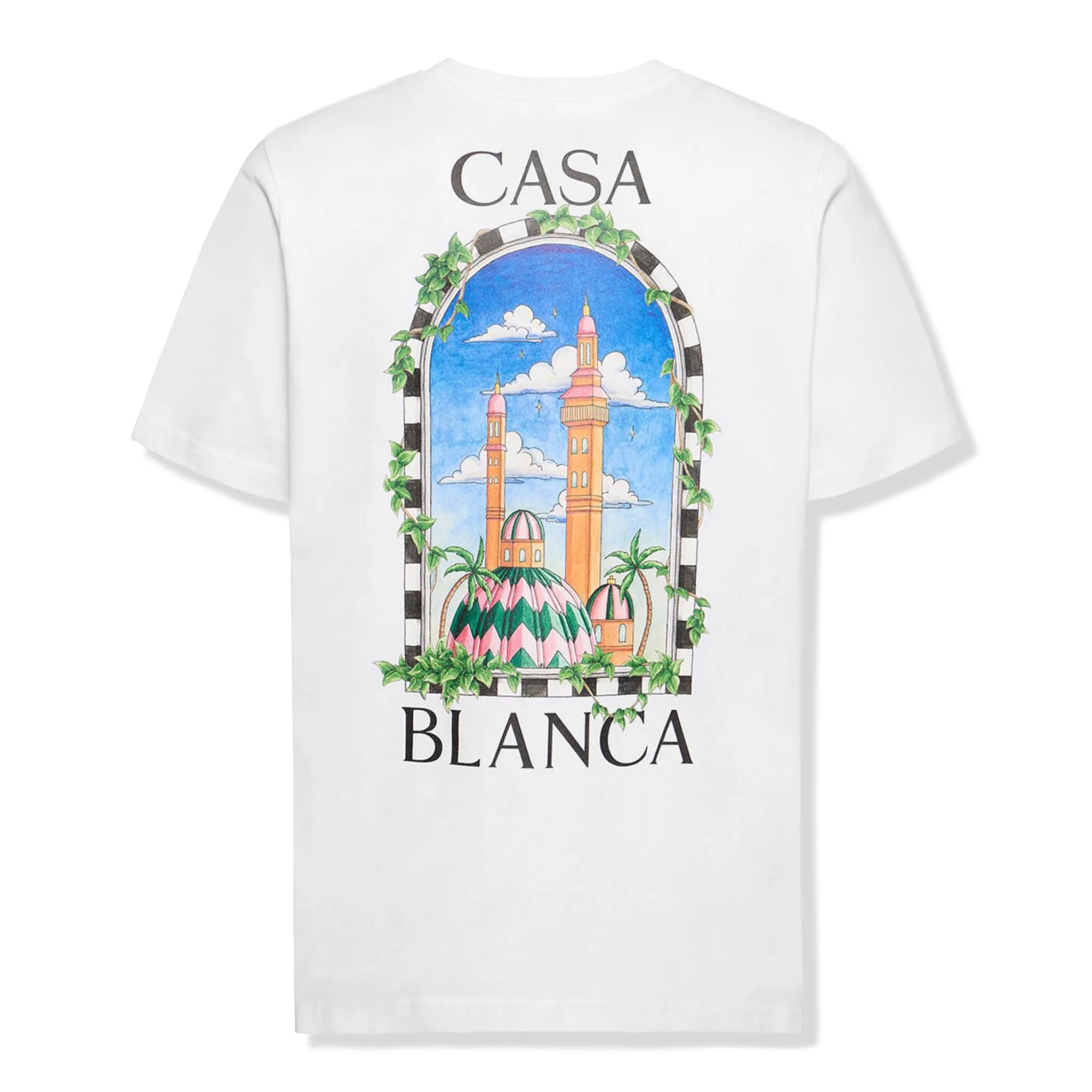 Casablanca Vue De Damas T Shirt White