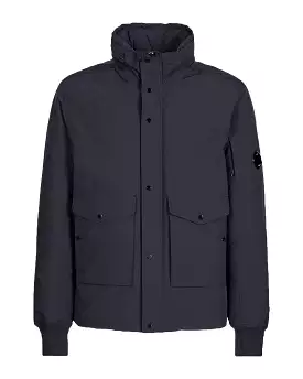 CP Company Outwear Short Jacket in Micro-M Nero