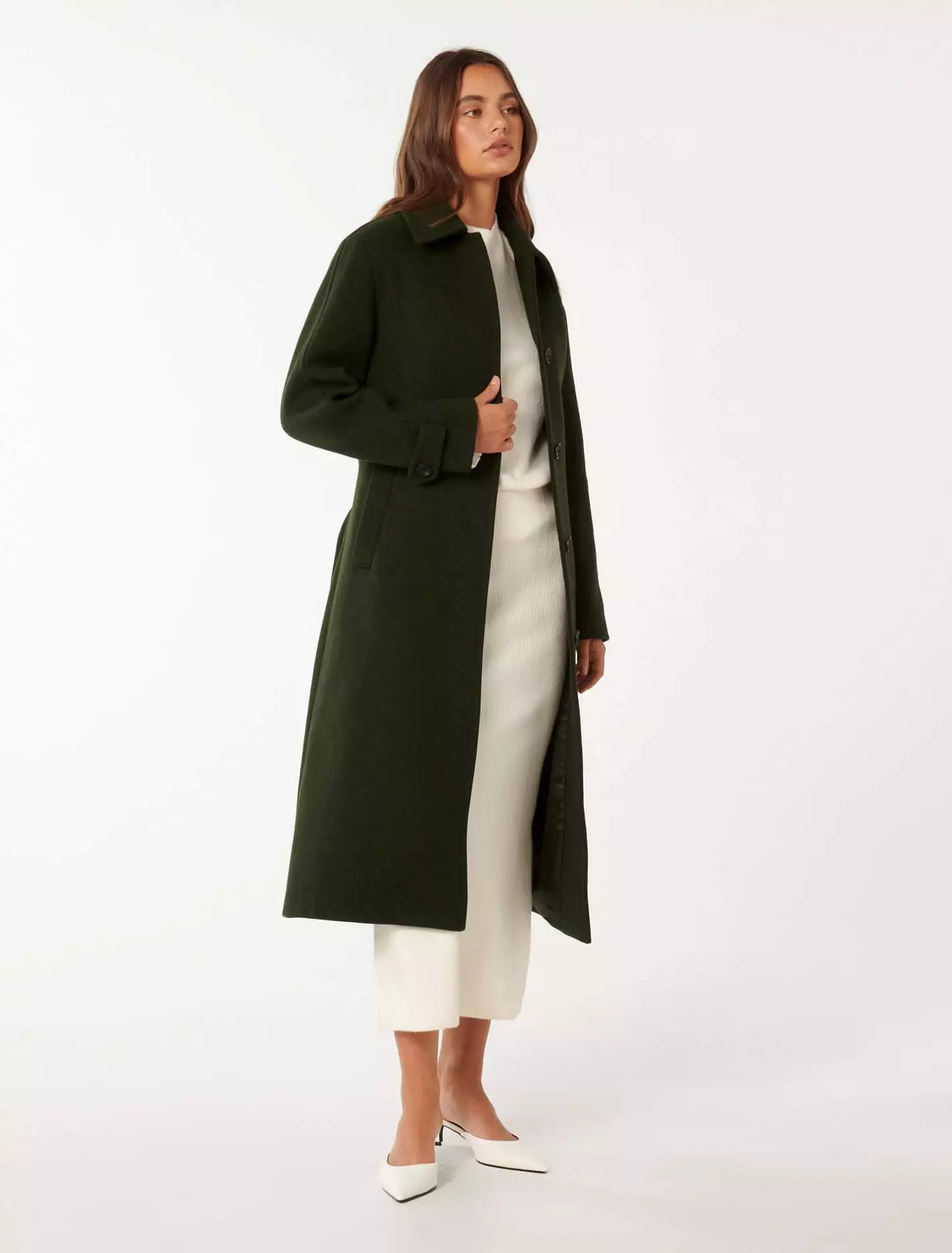 Dallas Single Breasted Wrap Coat