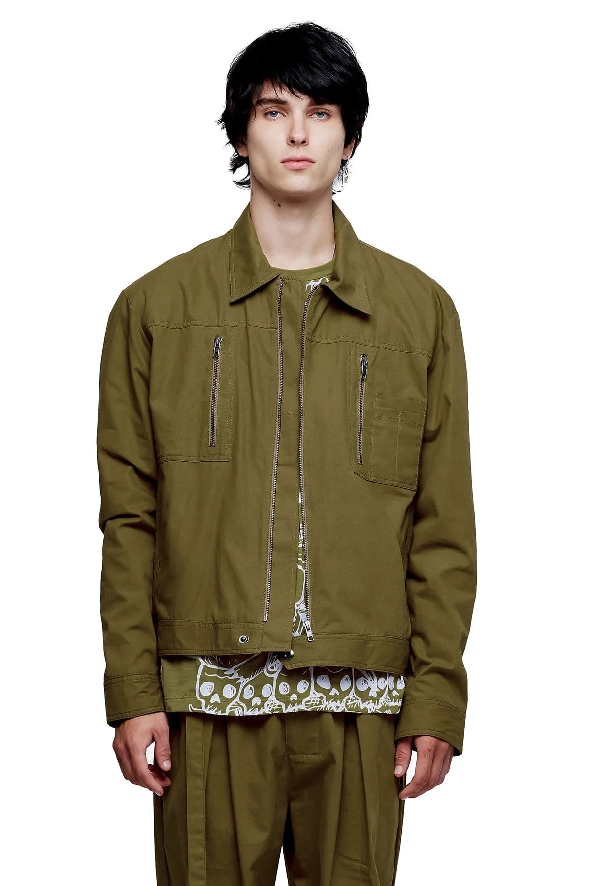 DESERT JACKET IN  OLIVE