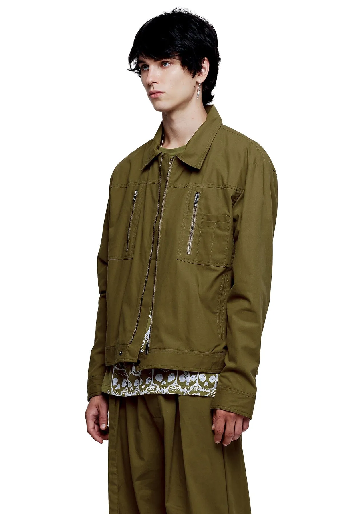 DESERT JACKET IN  OLIVE