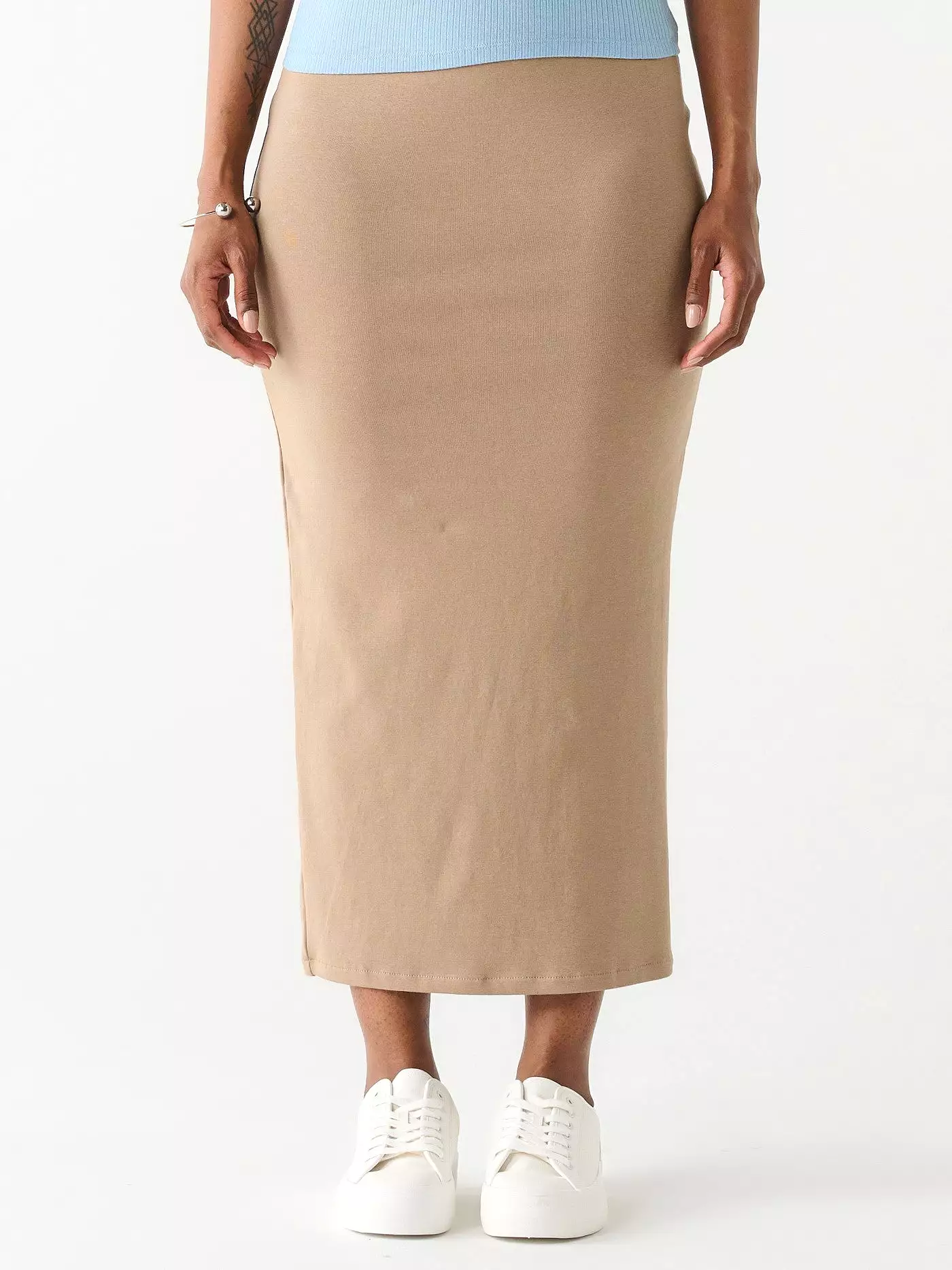 DEX Long Midi Pencil Skirt