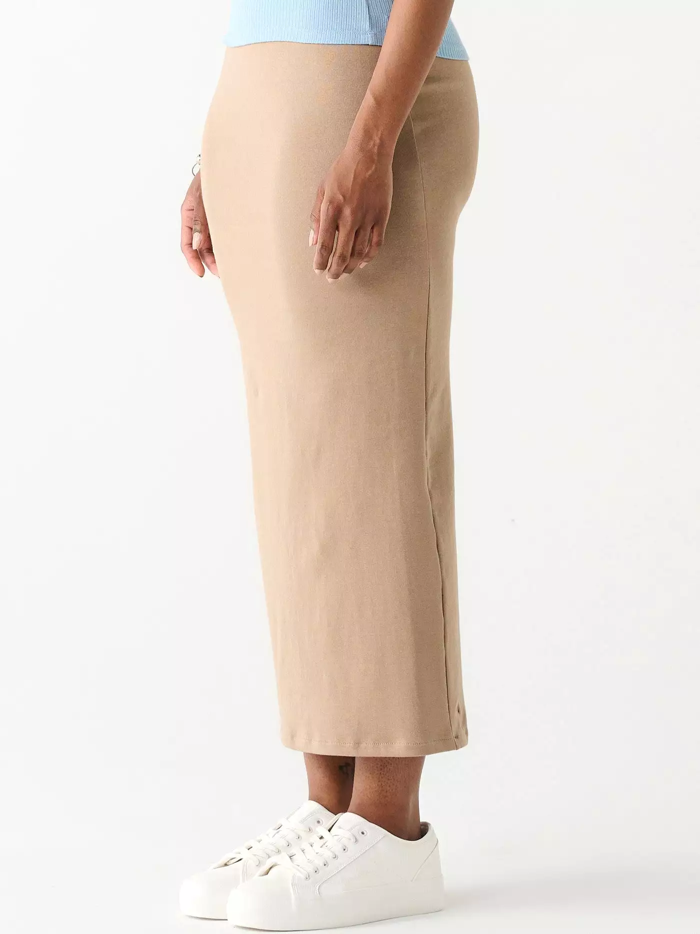 DEX Long Midi Pencil Skirt