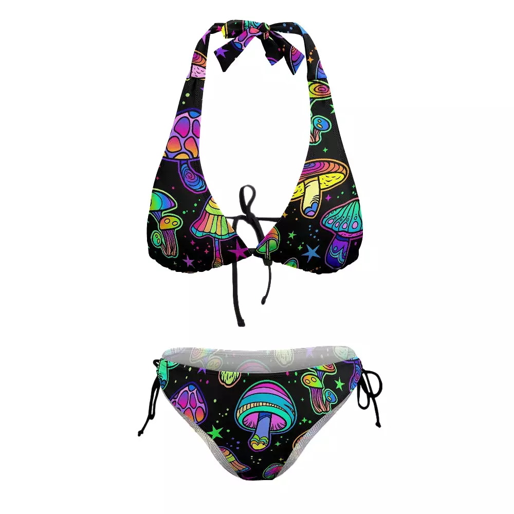 Dreamscape Fungi Rave Plus Size Bikini