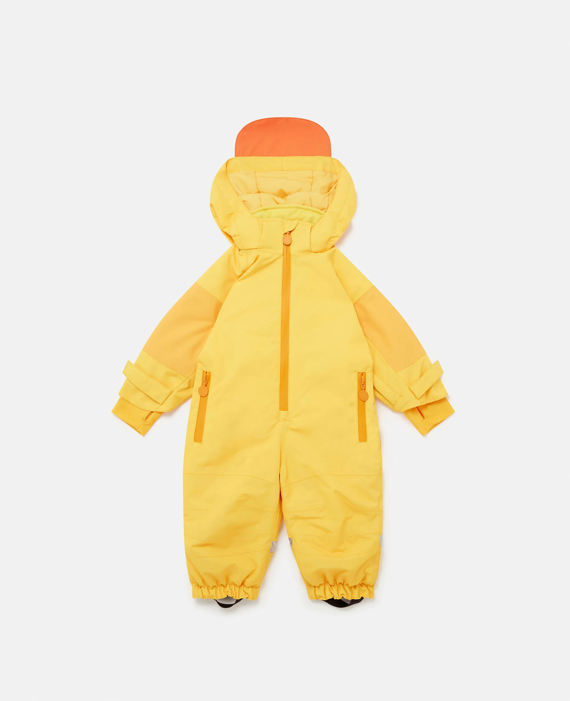 Duckling Hooded Zippered Jumpsuit