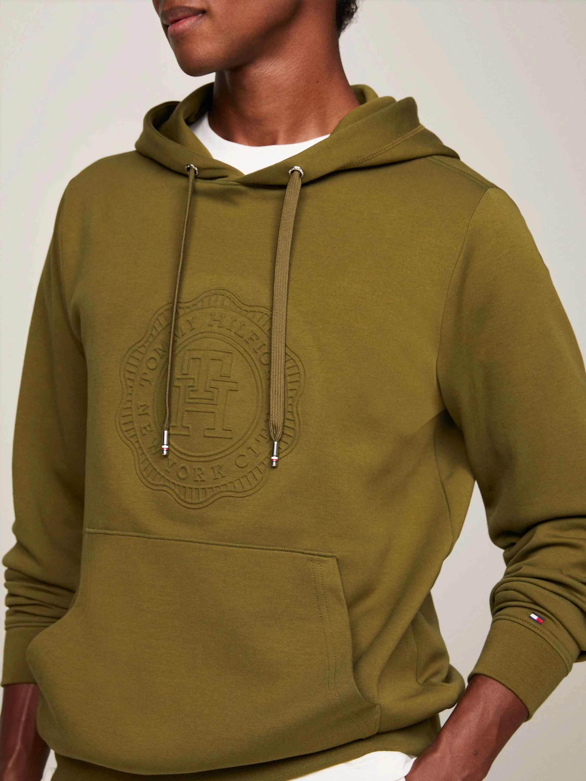 Embossed Logo Stamp Hoody | Sweatshirts & Hoodies | Tommy Hilfiger