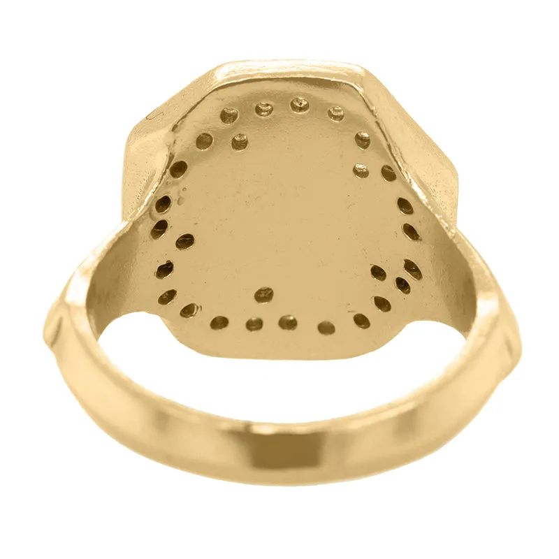 Endymion Ring in Blue - 18K Gold Plated