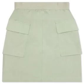 Essentials Women's Cargo Skirt - Seafoam