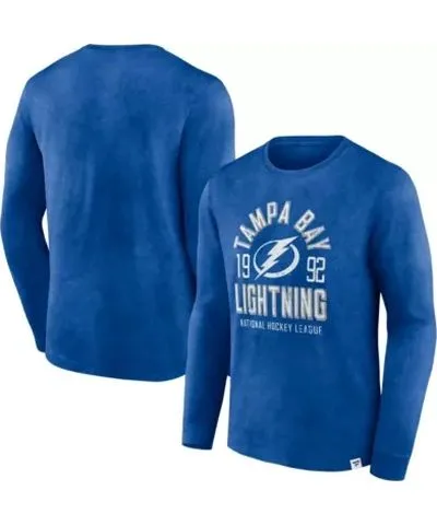 Fanatics Men's NHL Fanatics Tampa Bay Lightning Keep The Zone Long Sleeve T-Shirt