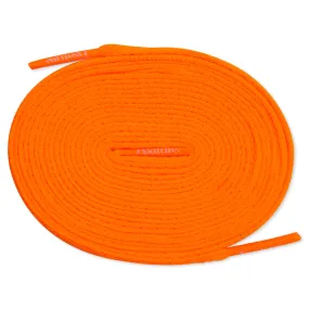 Flat Shoe Laces - Neon Orange