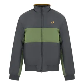 Fred Perry J2576 102 Panel Block Black Jacket