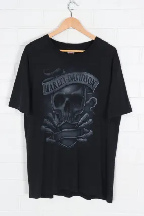 HARLEY DAVIDSON Ghost Skull Power Keg Graphic Tee (L)