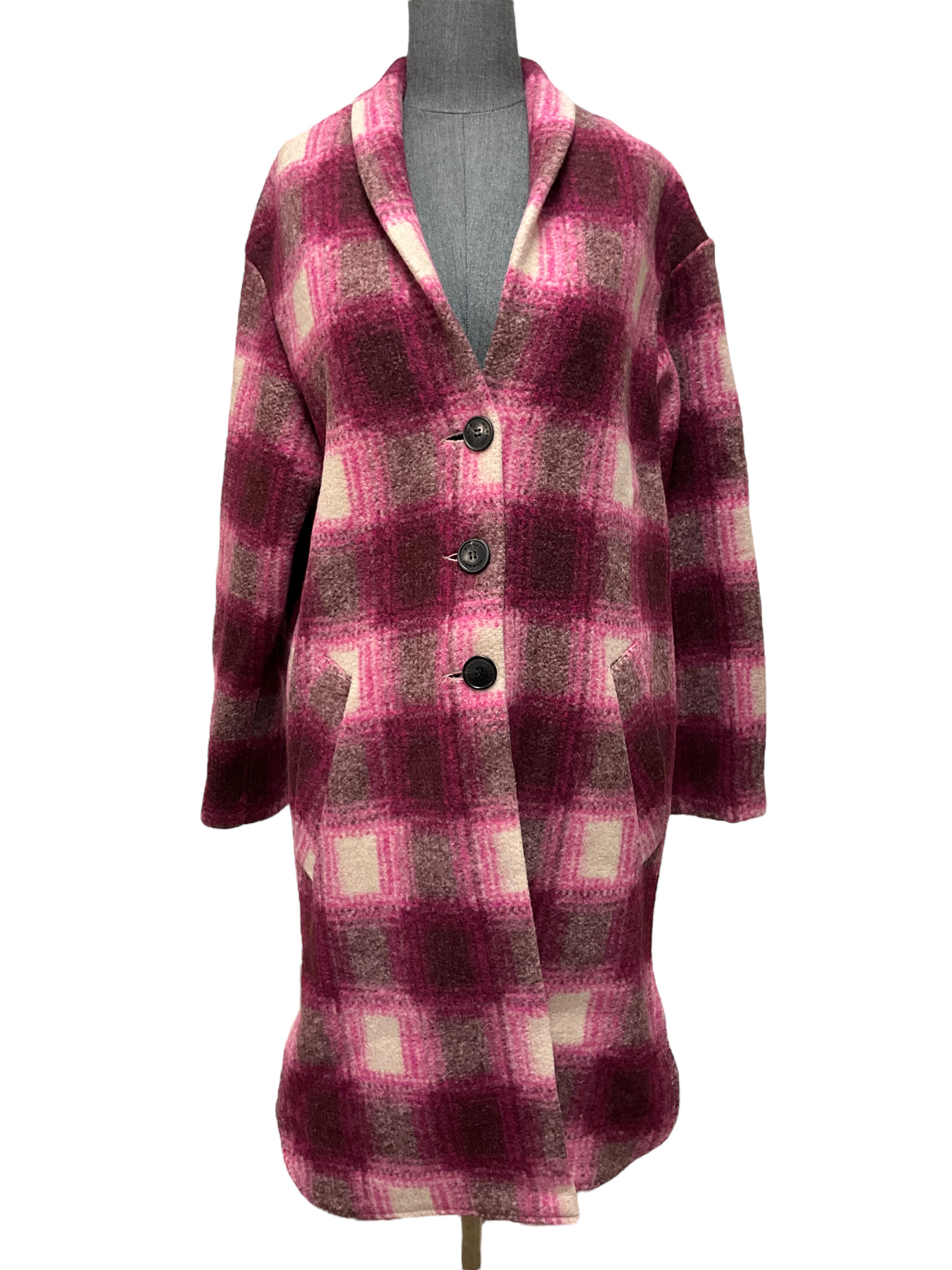 Isabel Marant Etoile Gabriel Single Breasted Coat Size M