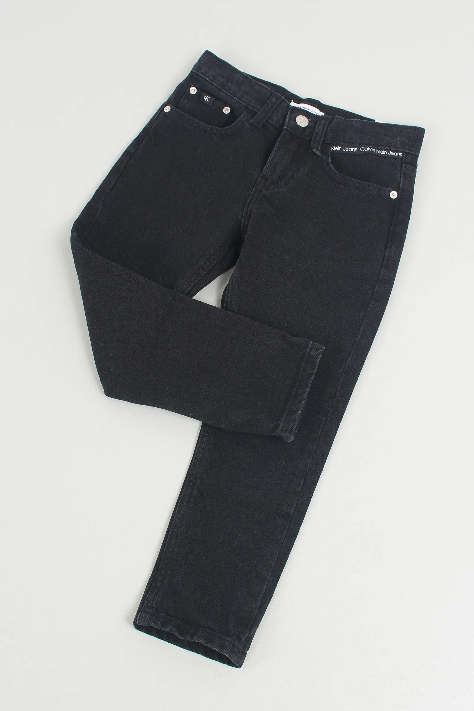 Jeans Dad Fit Washed Black