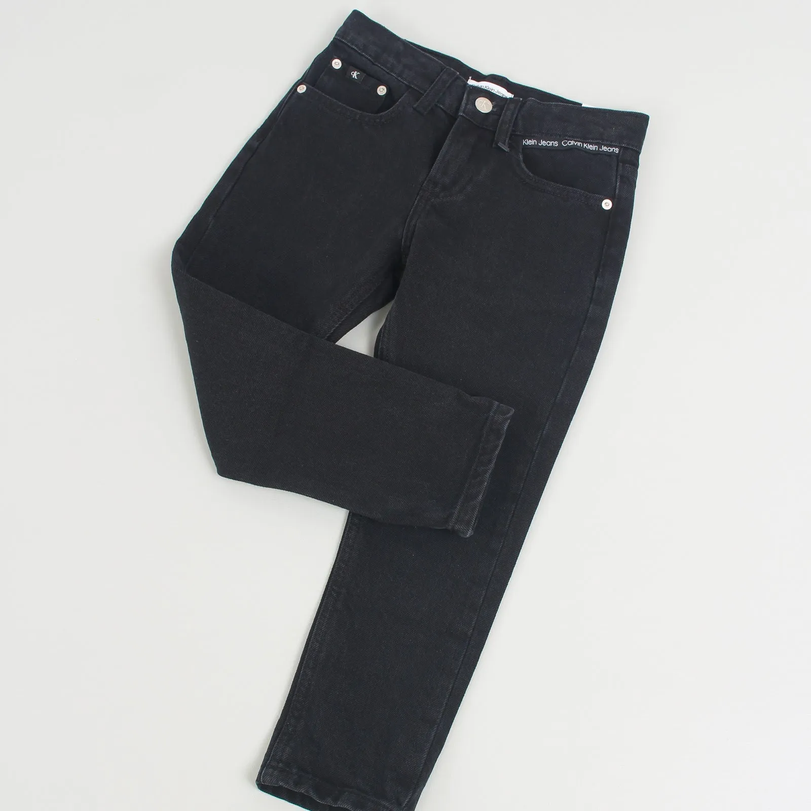 Jeans Dad Fit Washed Black