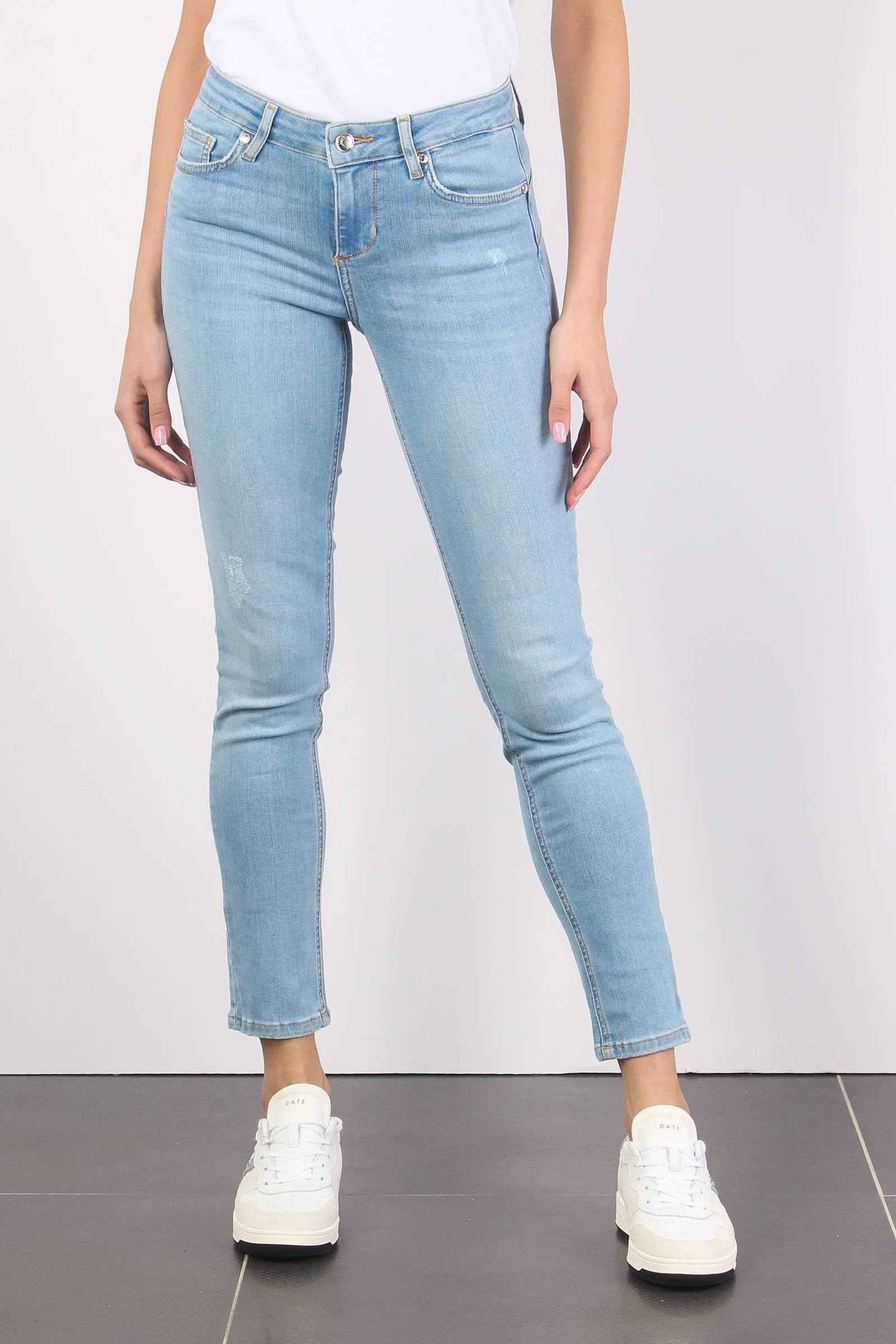 Jeans Ideal Basico Denim Chiaro