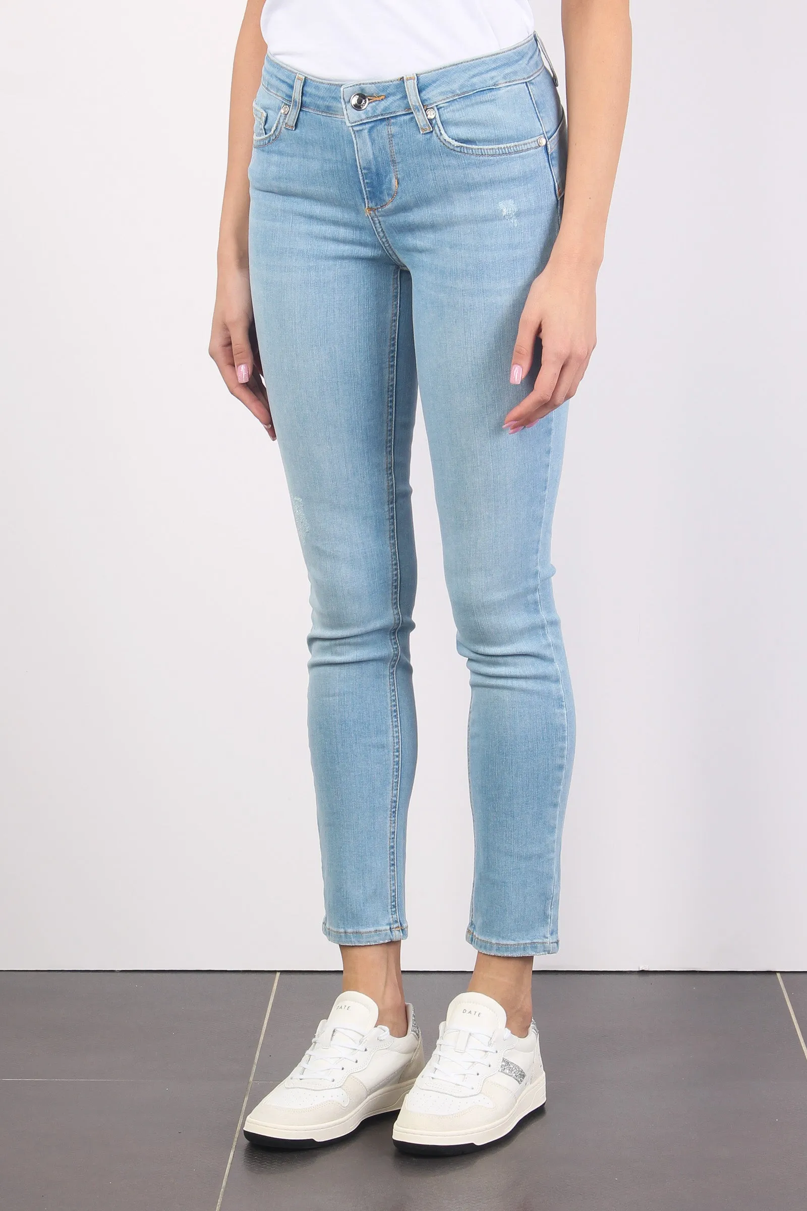 Jeans Ideal Basico Denim Chiaro