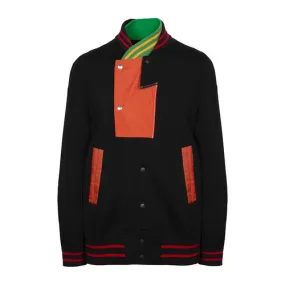 Kolor Snap Wool Varsity Jacket