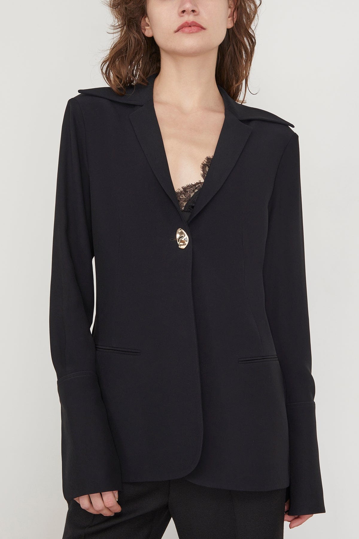 Komorebi Suit Jacket in Black