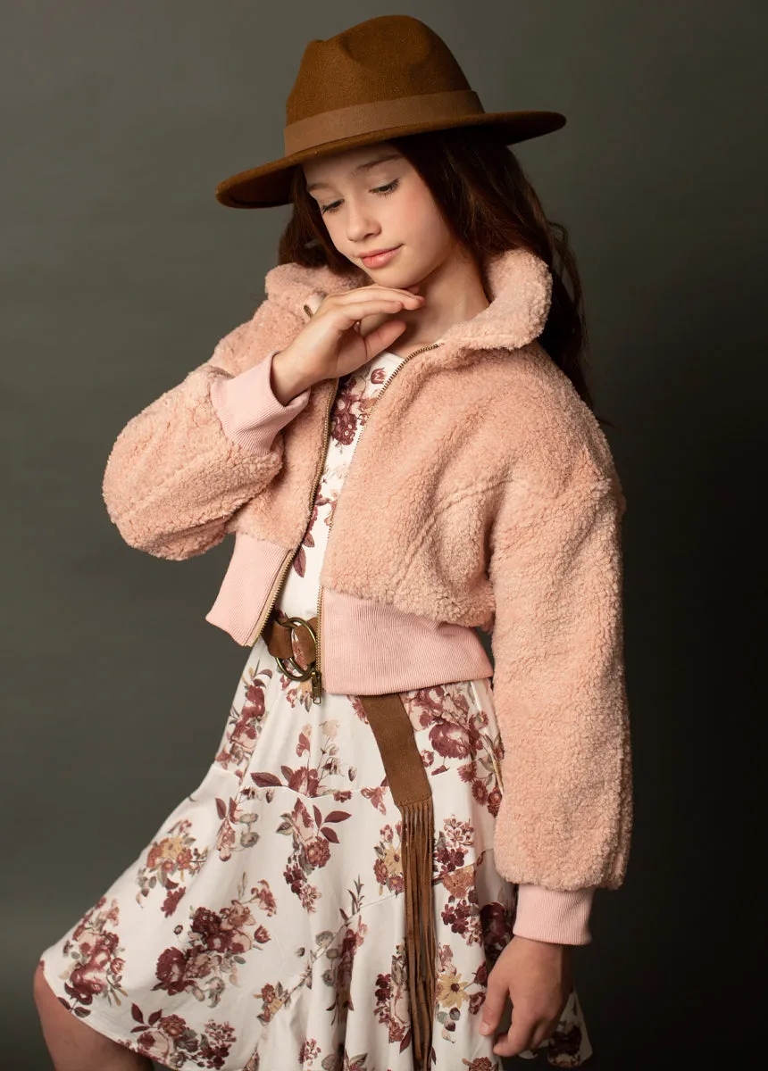 Luxury Jacket in Blush