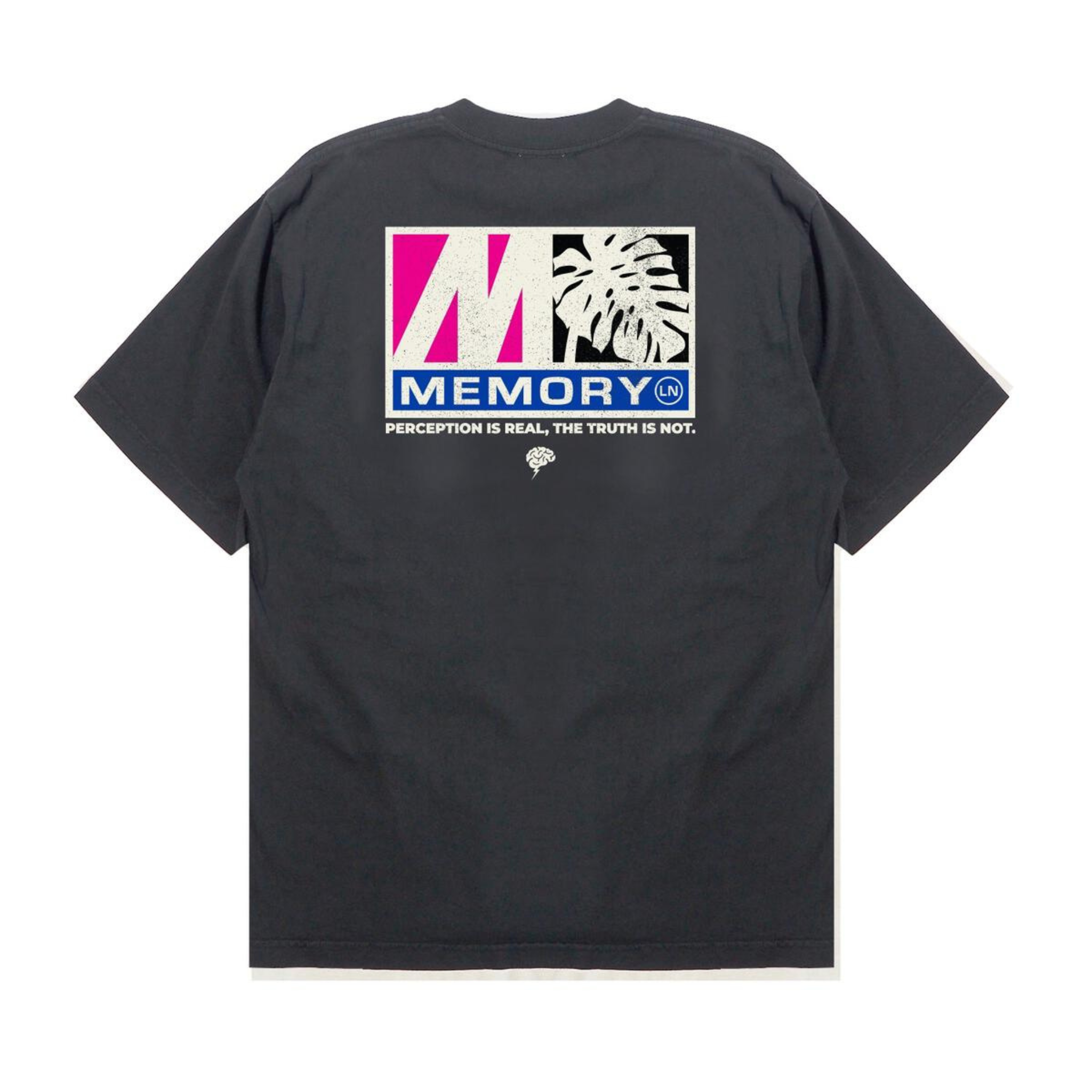 Memory Lane Vintage Label Tee (Vintage Black)