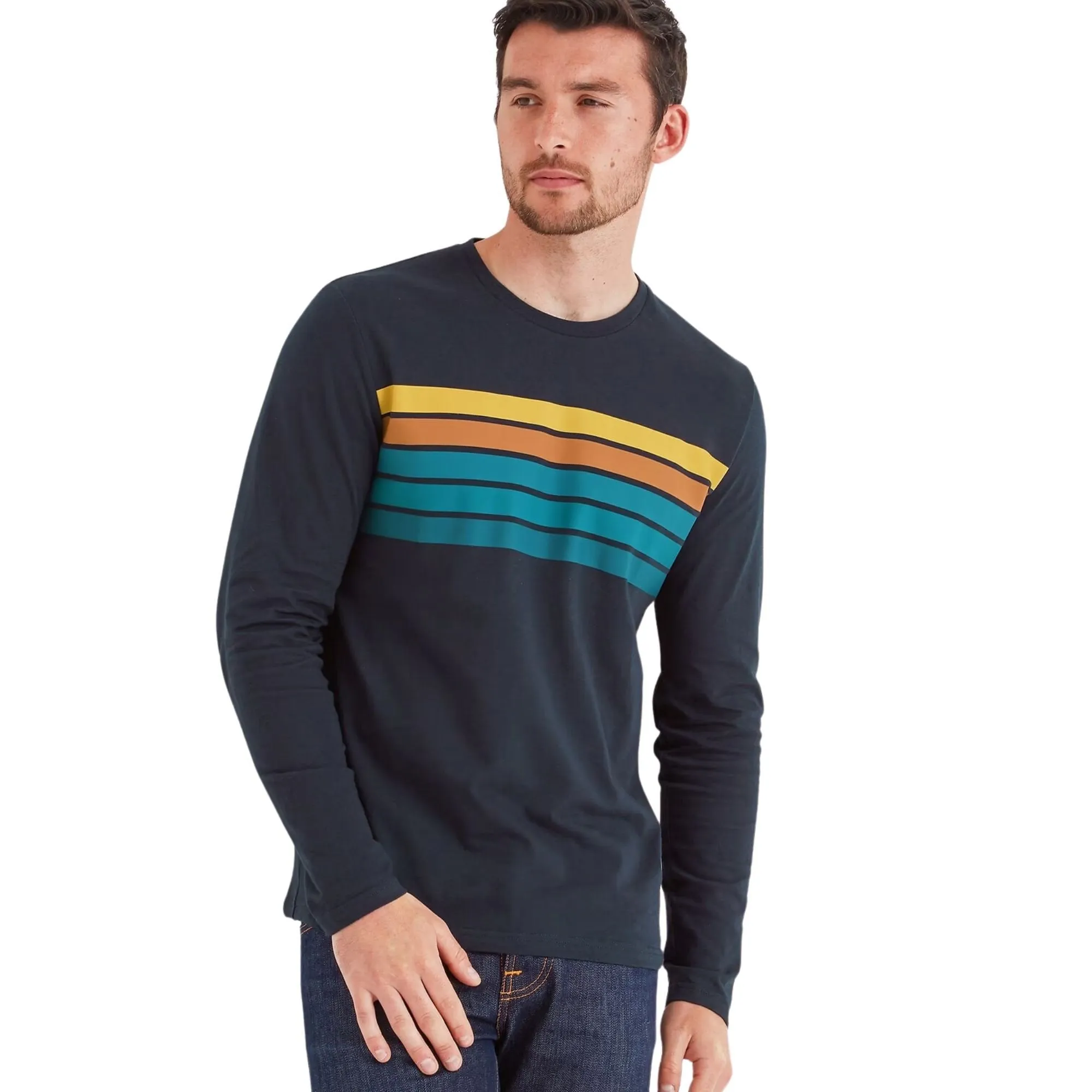 Mens Lewes Long Sleeve T-Shirt