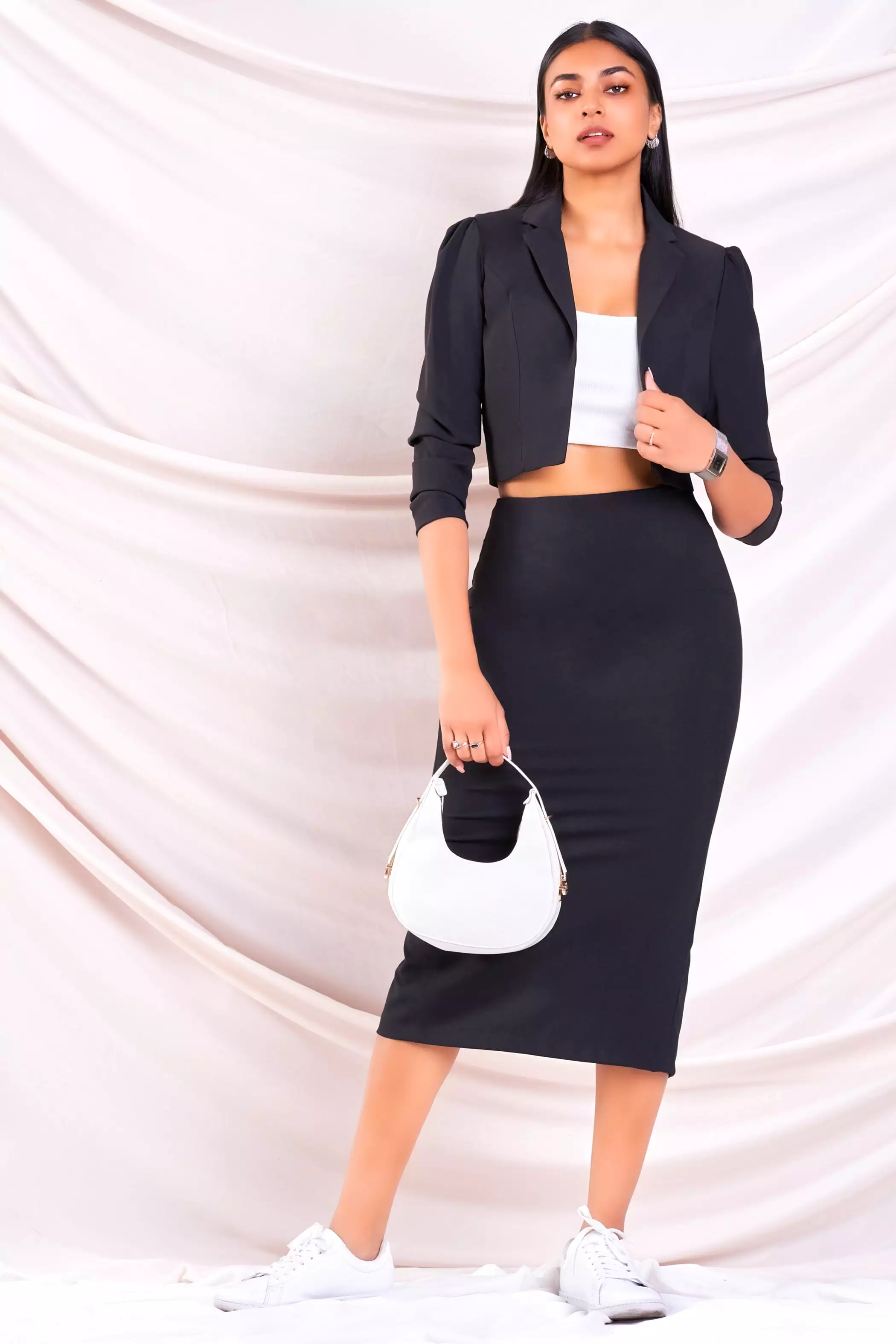 Midi Pencil Skirt