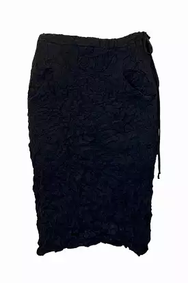 Moth Pencil Skirt | Black