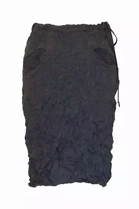 Moth Pencil Skirt | Charcoal