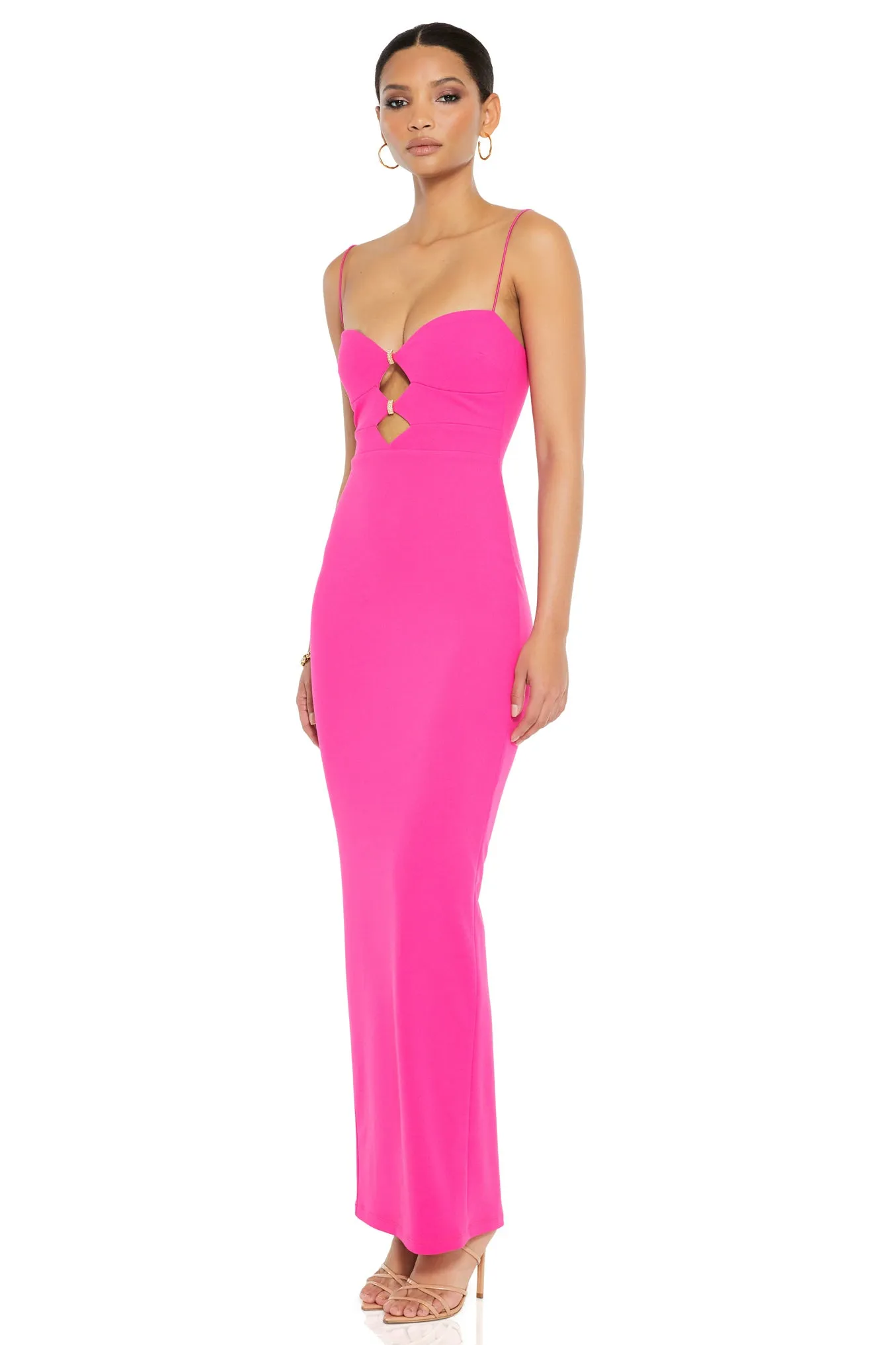 Nookie Muse Maxi Dress - Neon Pink