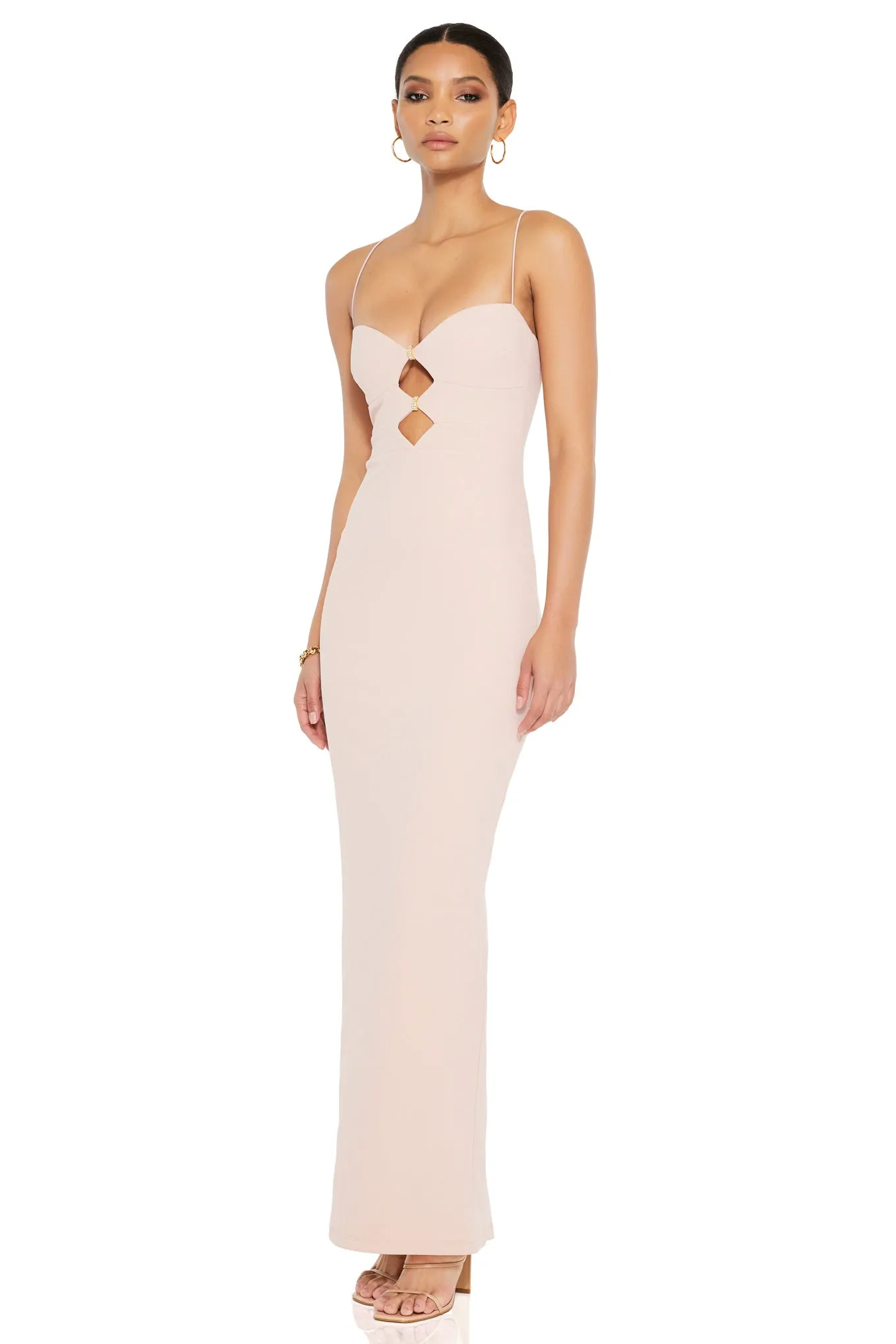 Nookie Muse Maxi Dress - Nude