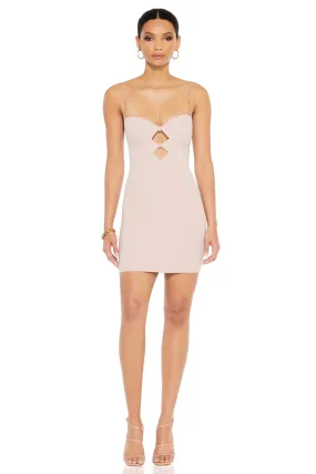 Nookie Muse Mini Dress - Nude