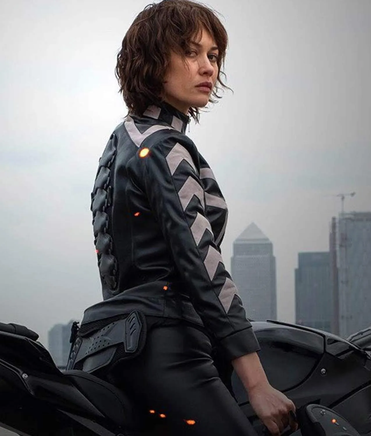 Olga Kurylenko The Courier Jacket | Olga Kurylenko Jacket