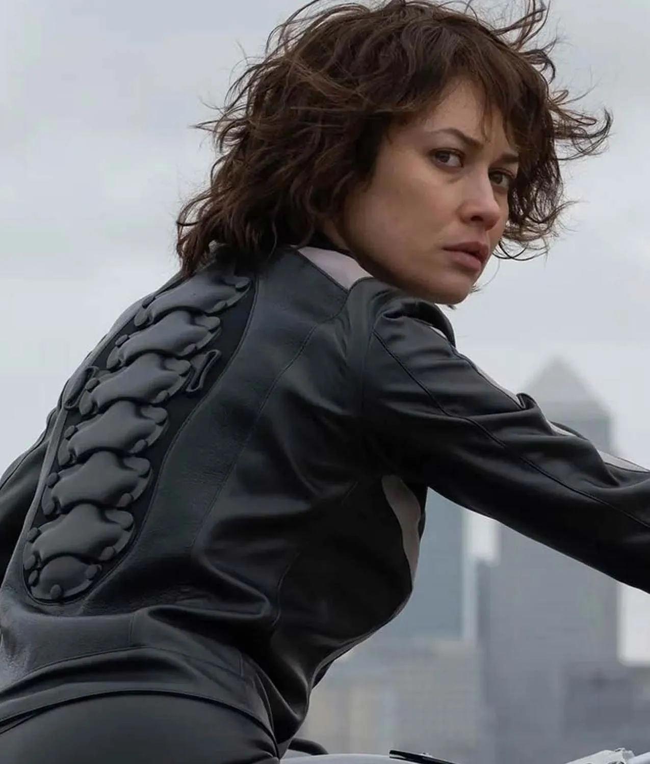 Olga Kurylenko The Courier Jacket | Olga Kurylenko Jacket