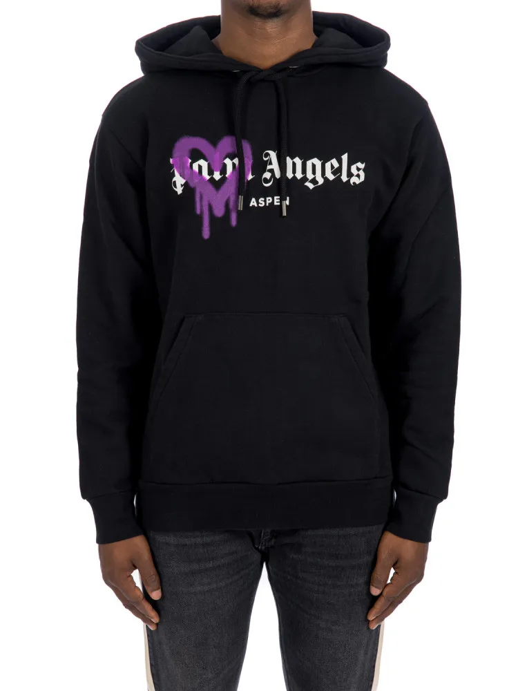 Palm Angels  Aspen Heart Hoody | Credomen