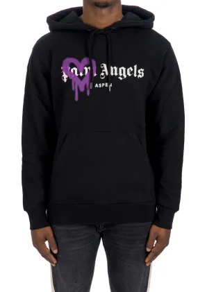 Palm Angels  Aspen Heart Hoody | Credomen