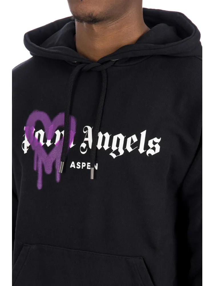 Palm Angels  Aspen Heart Hoody | Credomen